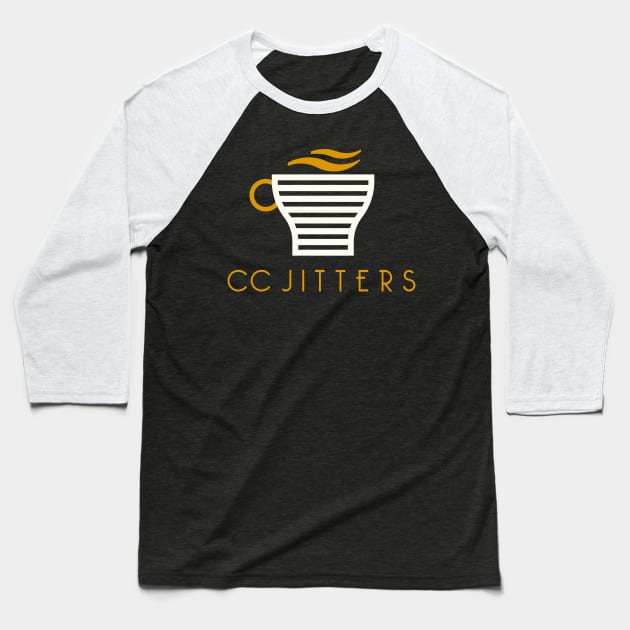 CC Jitters Baseball T-Shirt by fenixlaw